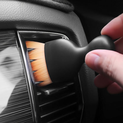 4Pcs Car Interior Cleaning Brushes Soft Bristle Brush Instrument Panel Crevice Dust Cleaning Tool