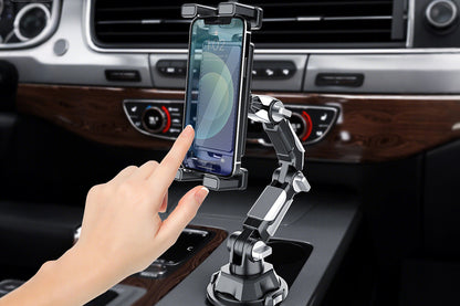Adjustable Car Cup Holder Mount For Tablet And Phone In Vehicles