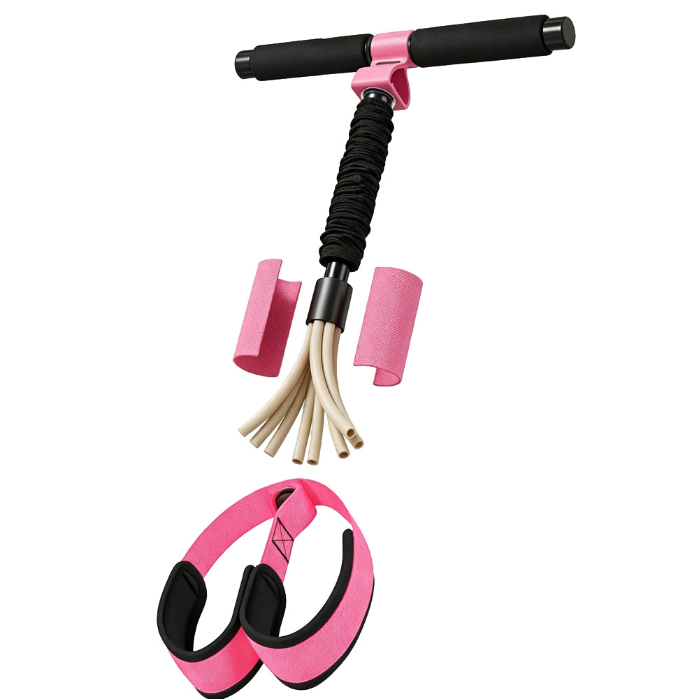 30lb Foot Pedal Resistance Band-Pink