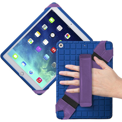 PU Leather Hand Strap Holder Stand-Purple