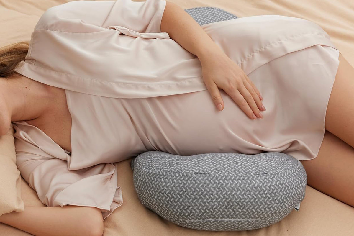 Pregnancy Pillow for Sleeping Adjustable Travel Wedge Pillow for Back Belly Hip