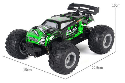 Remote Control Car 2.4GHz Rc Car Two Rechargeable Batteries Truck Toys with LED