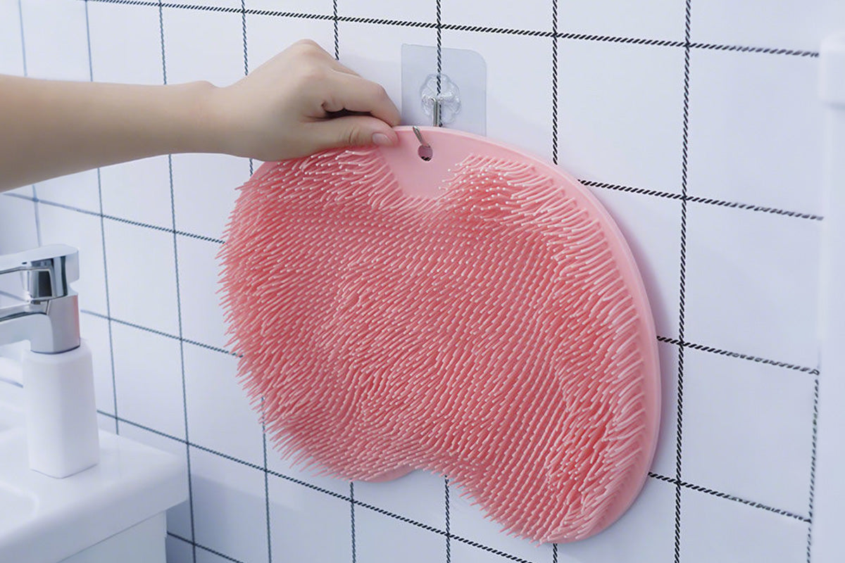 2 Pack Shower Foot Scrubber Mat