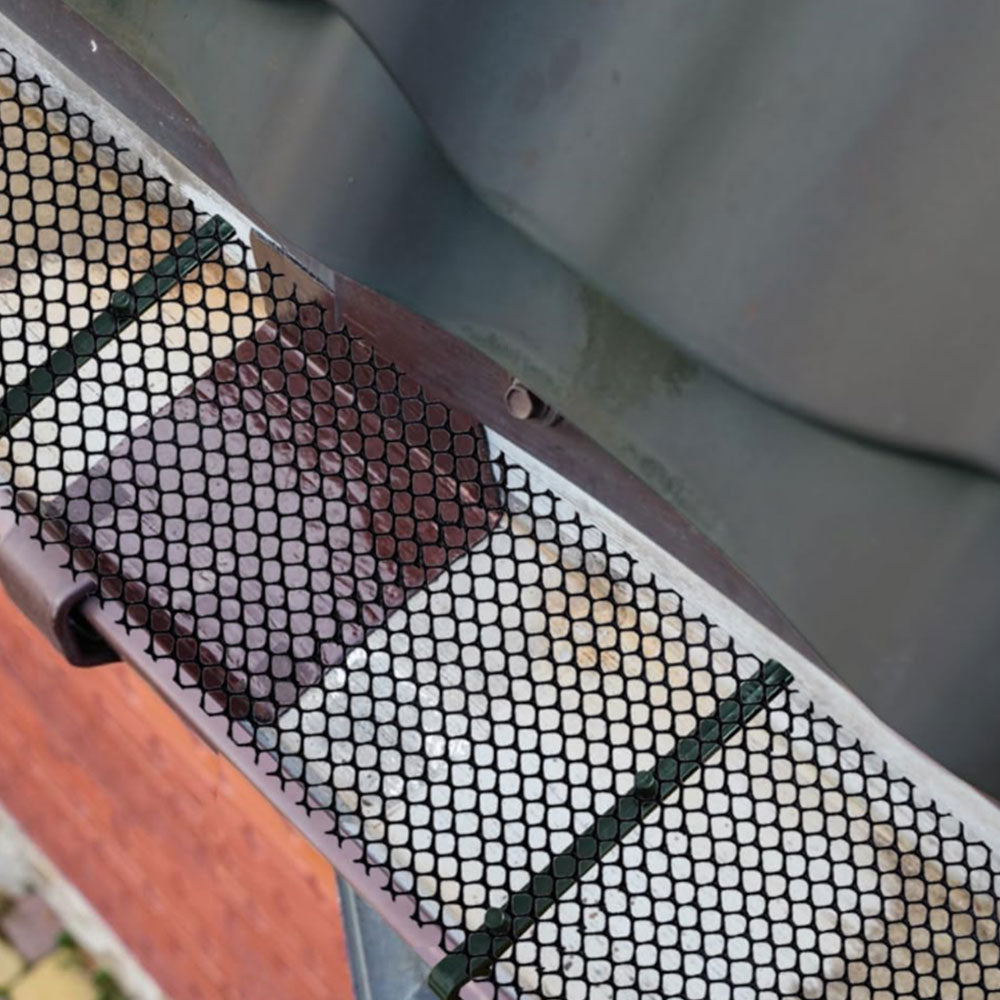 20M Gutter Guard Plastic Mesh Drain Cover Leaf Debris Interceptor