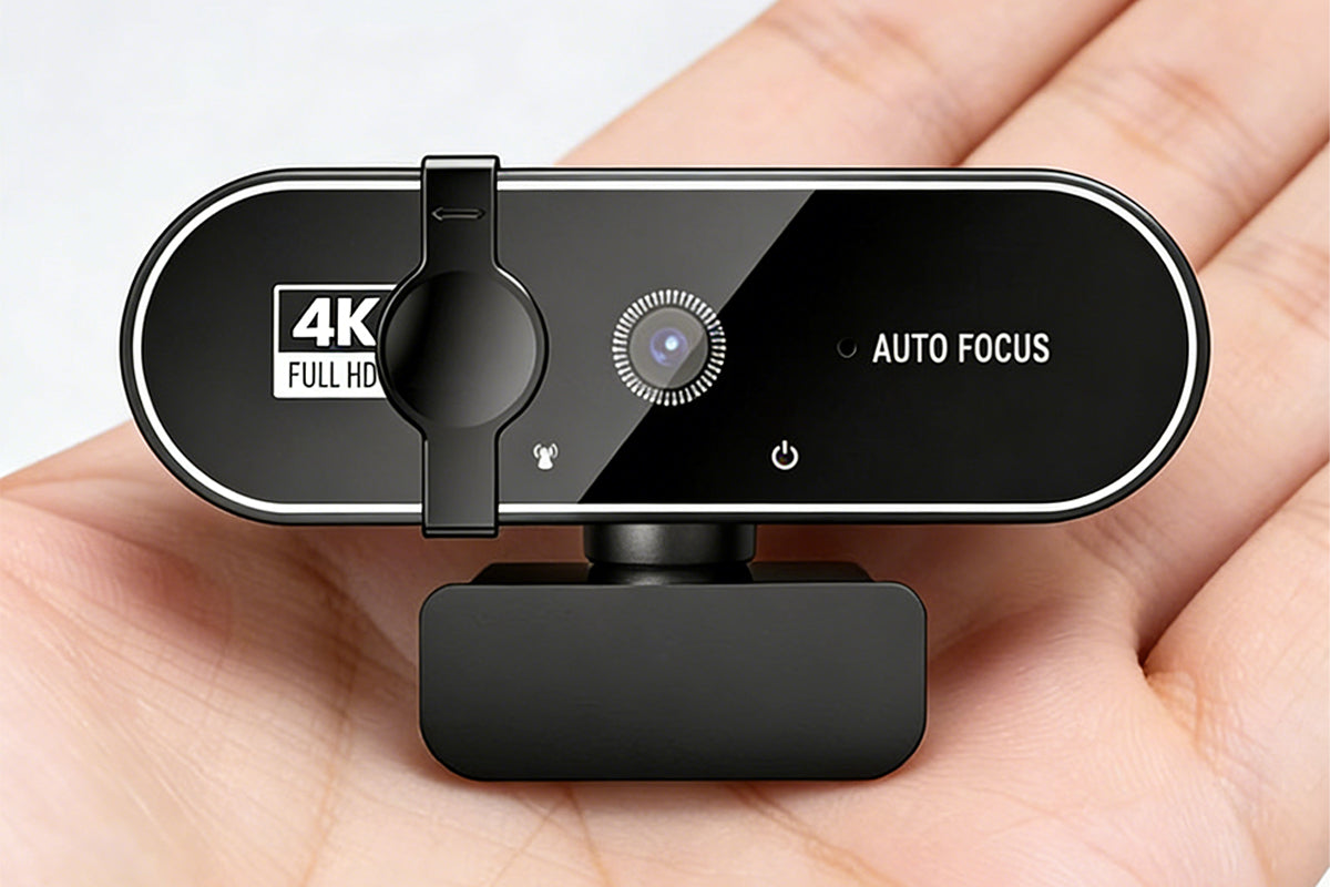 4K Webcam Video Camera for PC Laptop
