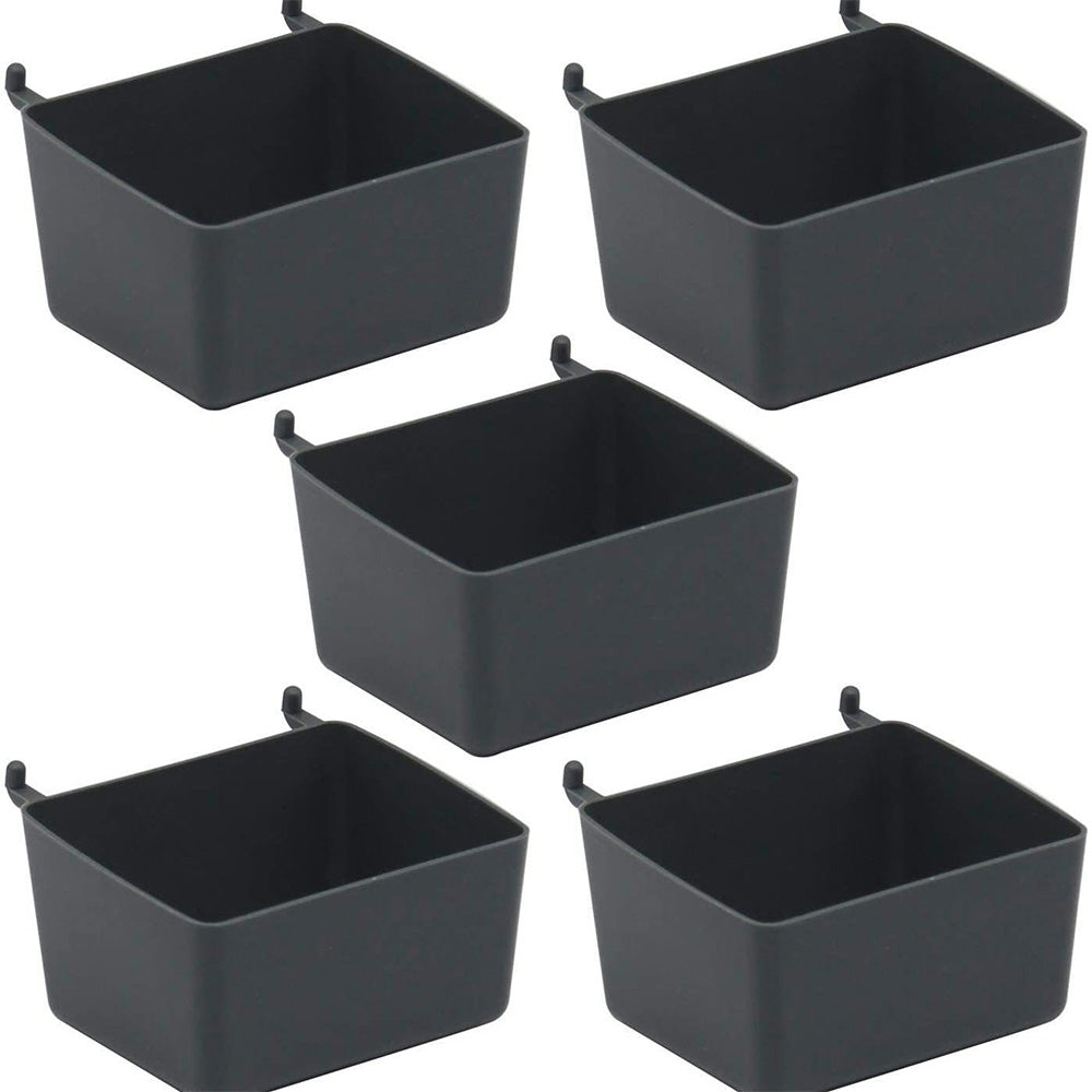 114-Piece Pegboard Hook Set with Bins and Peg Locks  Metal Hooks for Garage Workshop Organization