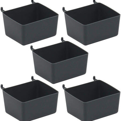 114-Piece Pegboard Hook Set with Bins and Peg Locks  Metal Hooks for Garage Workshop Organization