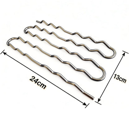 BBQ Sausage Roller Rack Stainless Steel Barbecue Sausages Roller Rack for Party