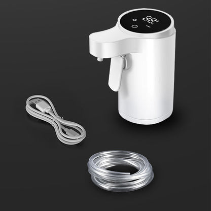 Smart Digital Wine Spirit Bottle Dispenser with Touch Screen-White