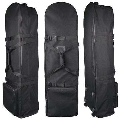 Flight Air Travel Golf Bag Protective Carrying Cases Cover Carrier with Wheels