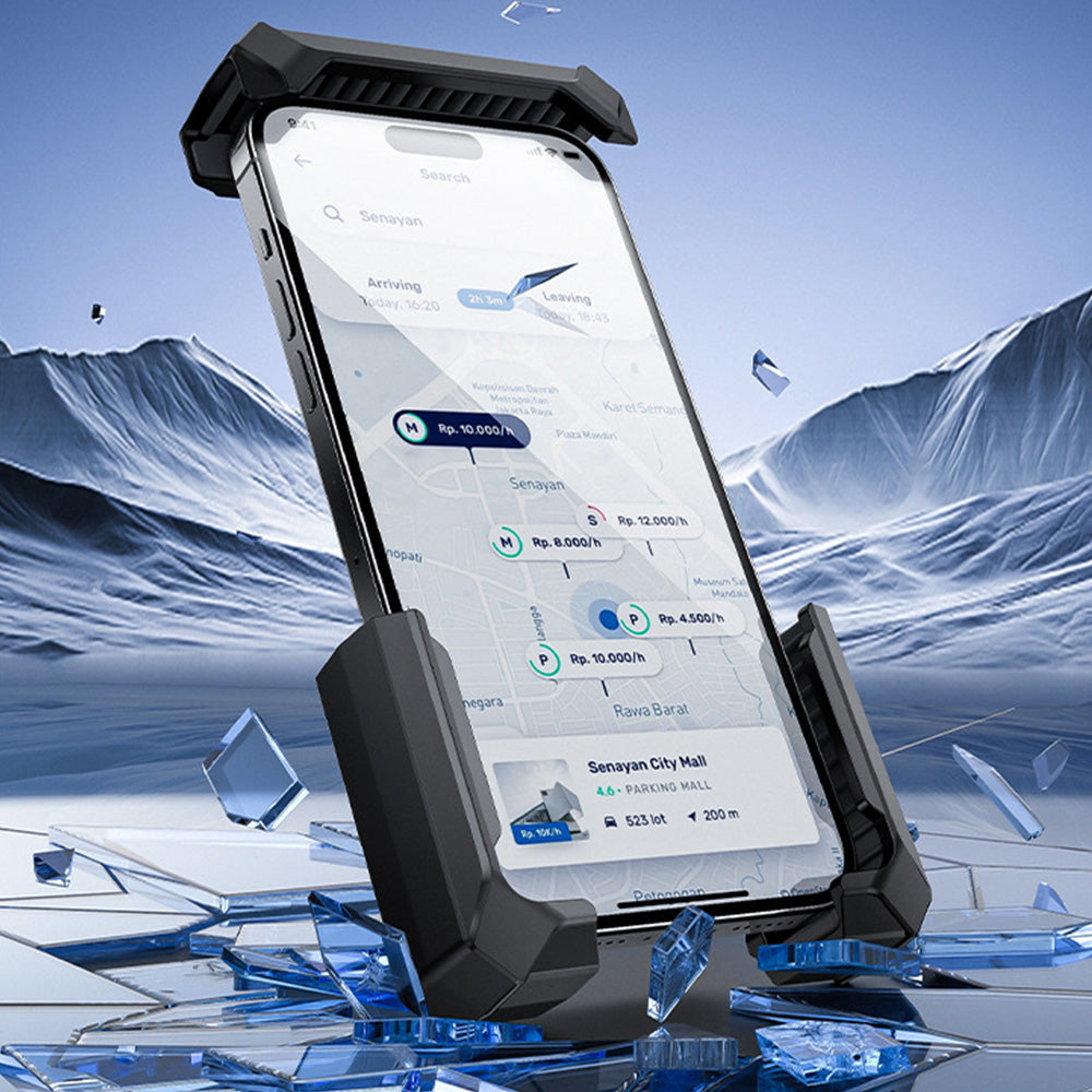 Bike Phone Holder with Detachable Sun Rain Cover