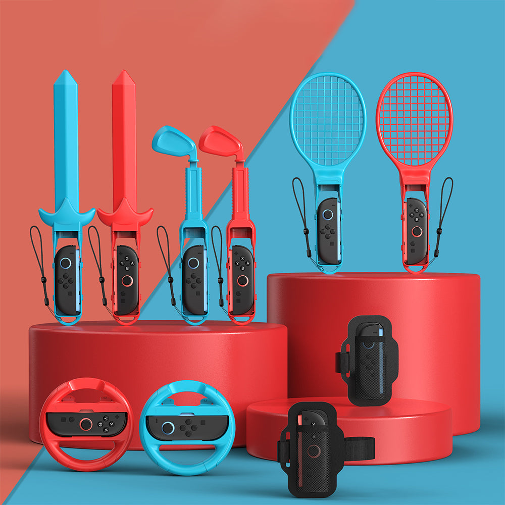 10-in-1 Switch Motion Sports Accessories Bundle