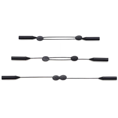 3Pcs Adjustable Glasses Strap Silicone Anti-Slip Eyewear Retainer Cord