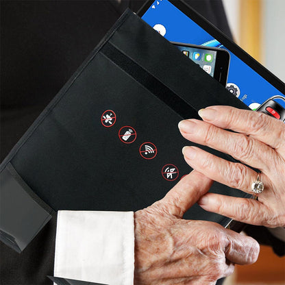 Large Faraday Bag RFID Signal Blocking Bag For Laptop Car keys Phones