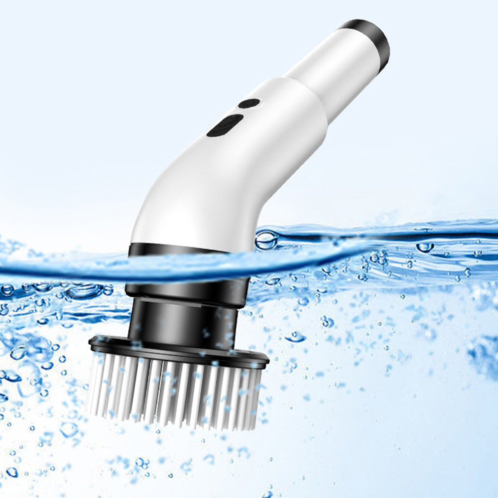 Electric Spin Scrubber with 9 Replaceable Brush Heads Cordless Cleaning Brush for Bathroom and Kitchen