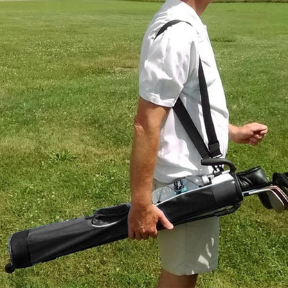 Lightweight Golf Stand Bag Portable Carry Bag for Driving Range-Black