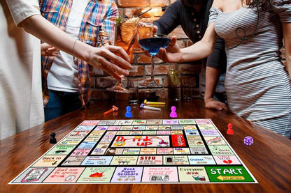 Drinking Board Games for Adults Interactive Game Night Birthday Party 2-8 Players