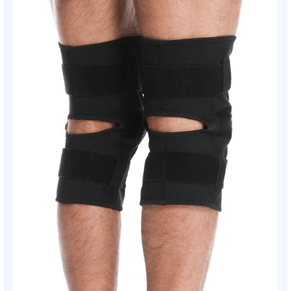 Adjustable Knee Brace with Spring Support for Sports & Patellar Stability
