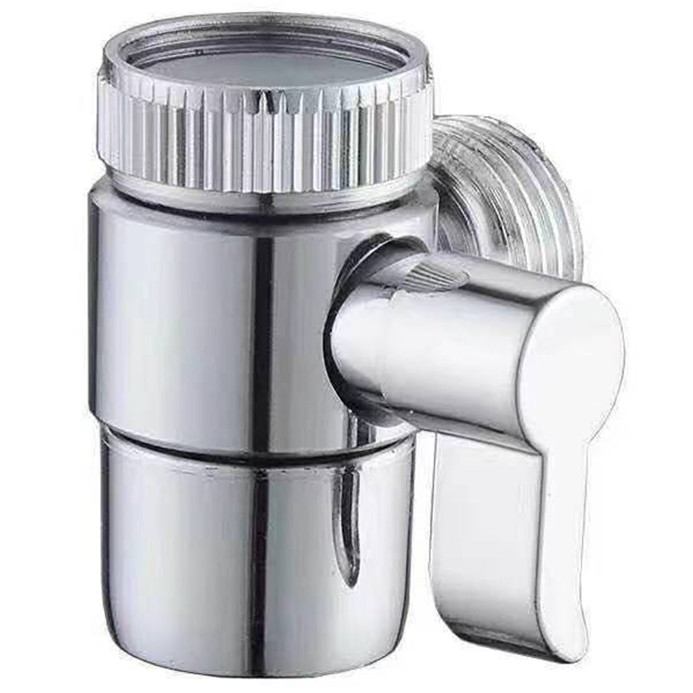 Switch Faucet Adapter 2-Way Tee Connector Water Tap Connector Diverter Valve Shower Arm Diverter