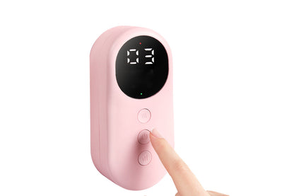 Leg Massager Muscles Relax Heated Air Compression Foot Massage for Calf Blood Circulation-Pink