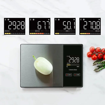 Smart Bluetooth Kitchen Scale with LED Display Digital Food Scale for Nutrition Tracking