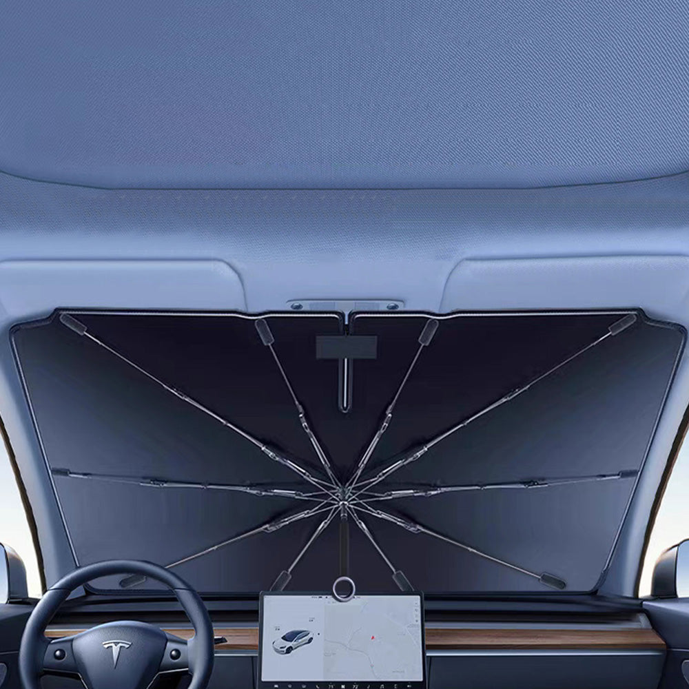 Windshield Sun Shade Umbrella Foldable Car Window Shade Cover for Auto Trucks