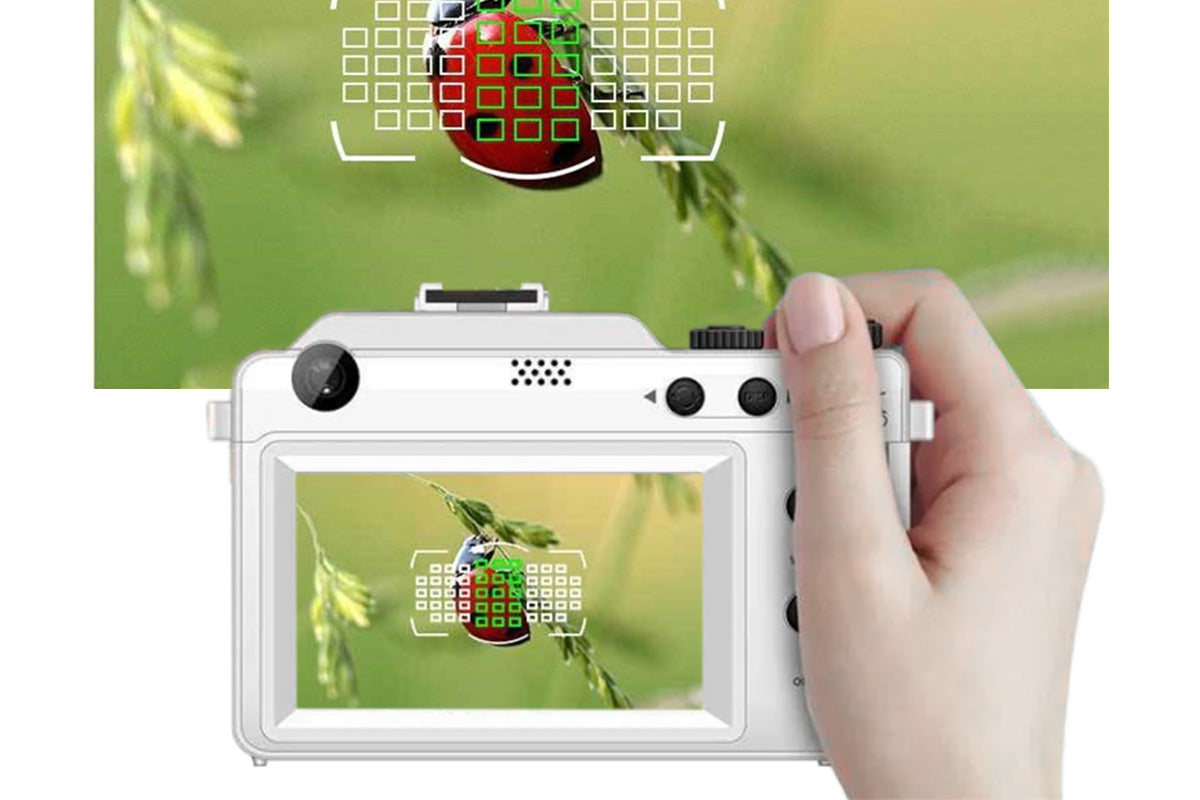 4K Digital Camera for Photography Video 18X Zoom Autofocus Anti-Shake Camera -Pink