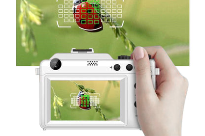 4K Digital Camera for Photography Video 18X Zoom Autofocus Anti-Shake Camera -Pink