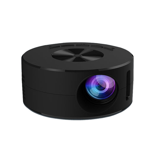 180P Mini Portable Smart Projector Home Phone Projector Black