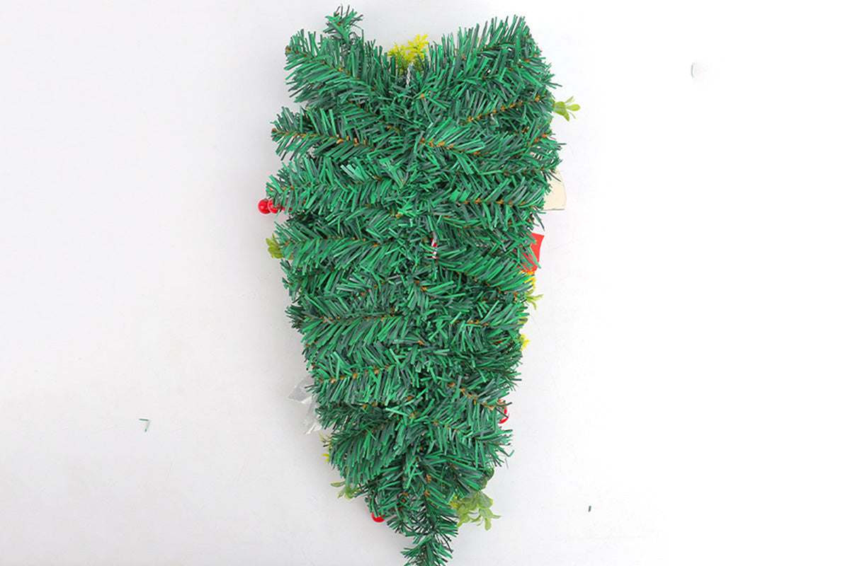 Christmas Hanging Upside Down Tree Candy Decoration for Door Wall