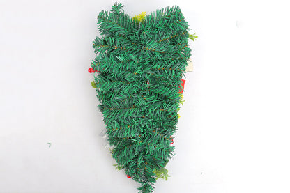 Christmas Hanging Upside Down Tree Candy Decoration for Door Wall