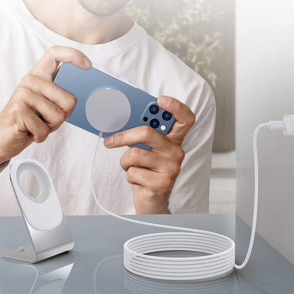 15W Foldable Wireless Charging Stand Fast Charging Pad for iPhone 16/15/14/13/12 Series