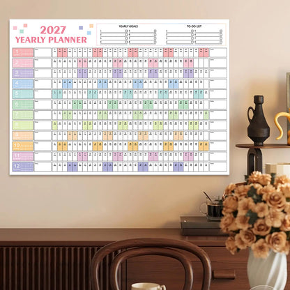 2027 Full Year Wall Calendar - Style2