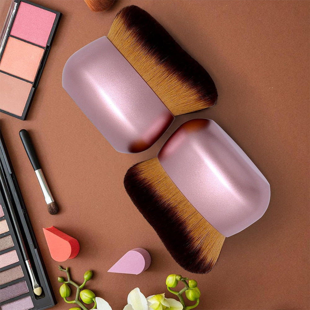 Extra Large Body Makeup Brush for Self Tanner & Liquid Cream Blending Pink