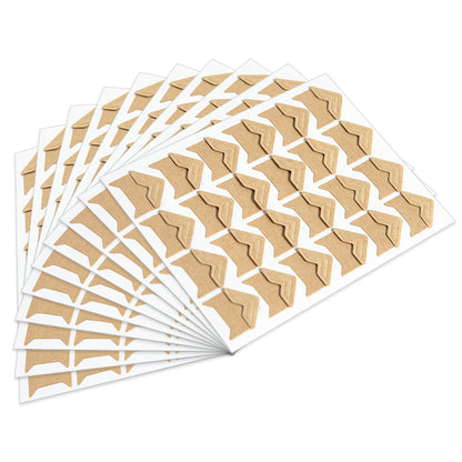 240 PCS Self Adhesive Photo Mounting Stickers-Khaki