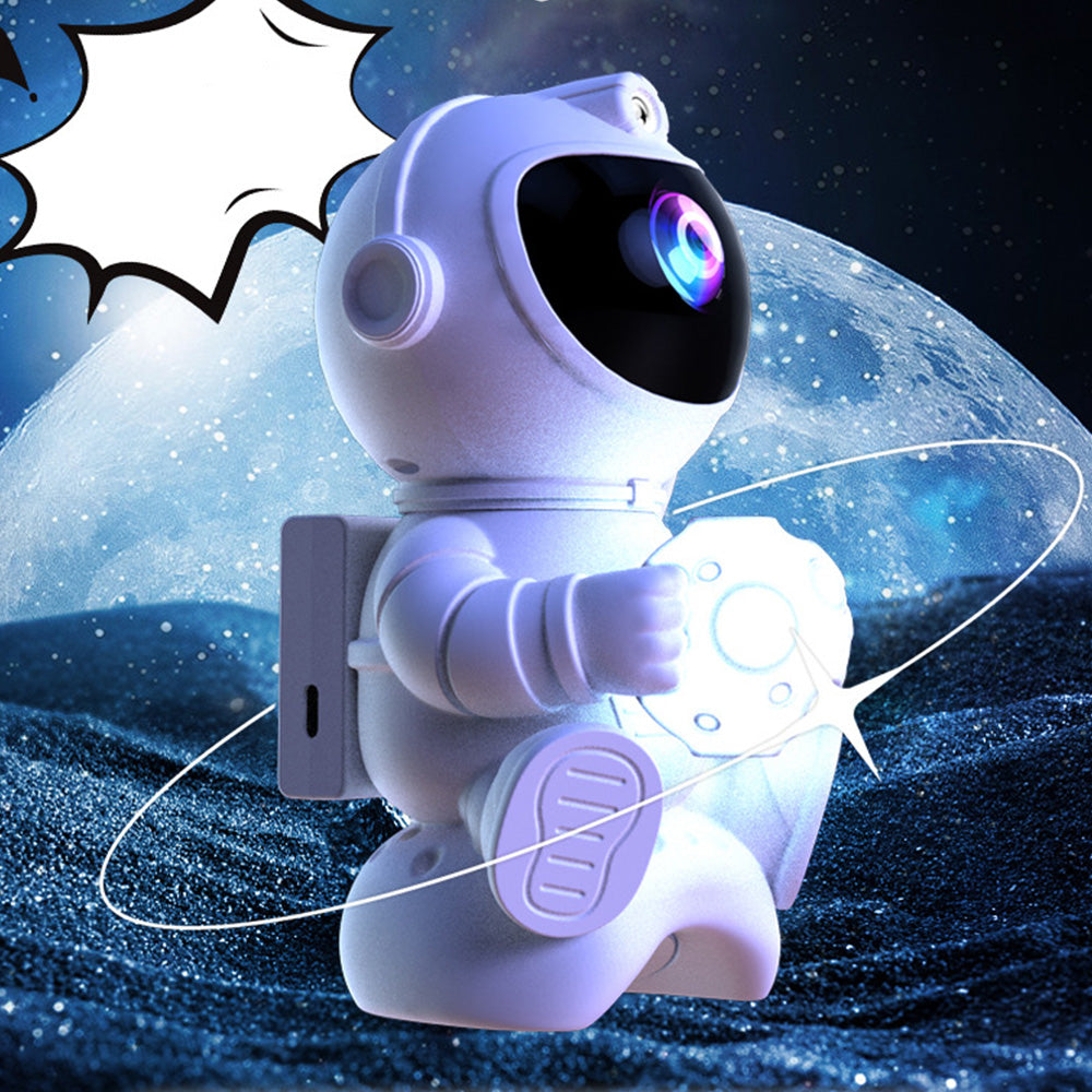 Astronaut Galaxy Star Projector with Bluetooth Speaker and Remote Control-Moon