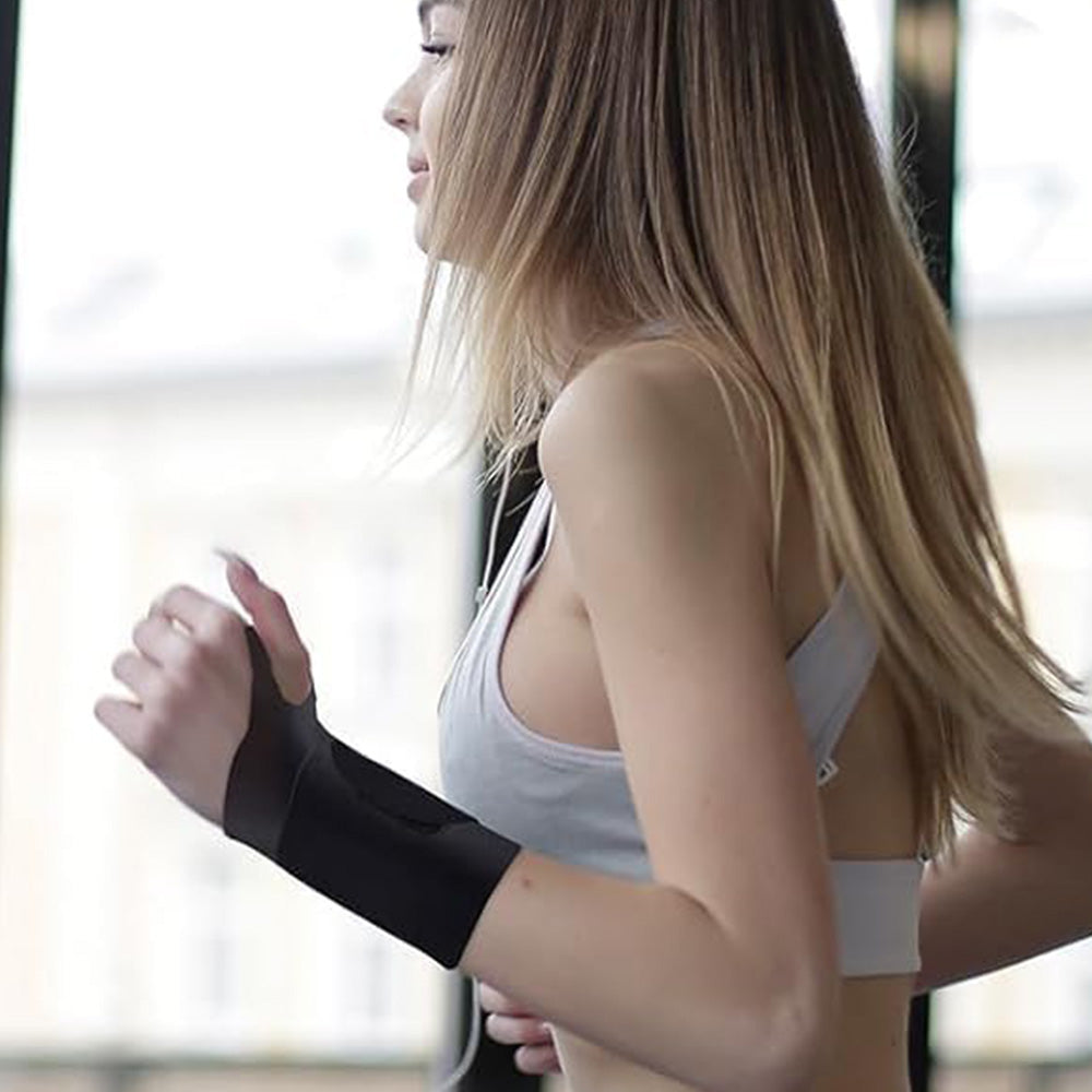 Adjustable Wrist Brace Sports Wrist Support Wrap Black