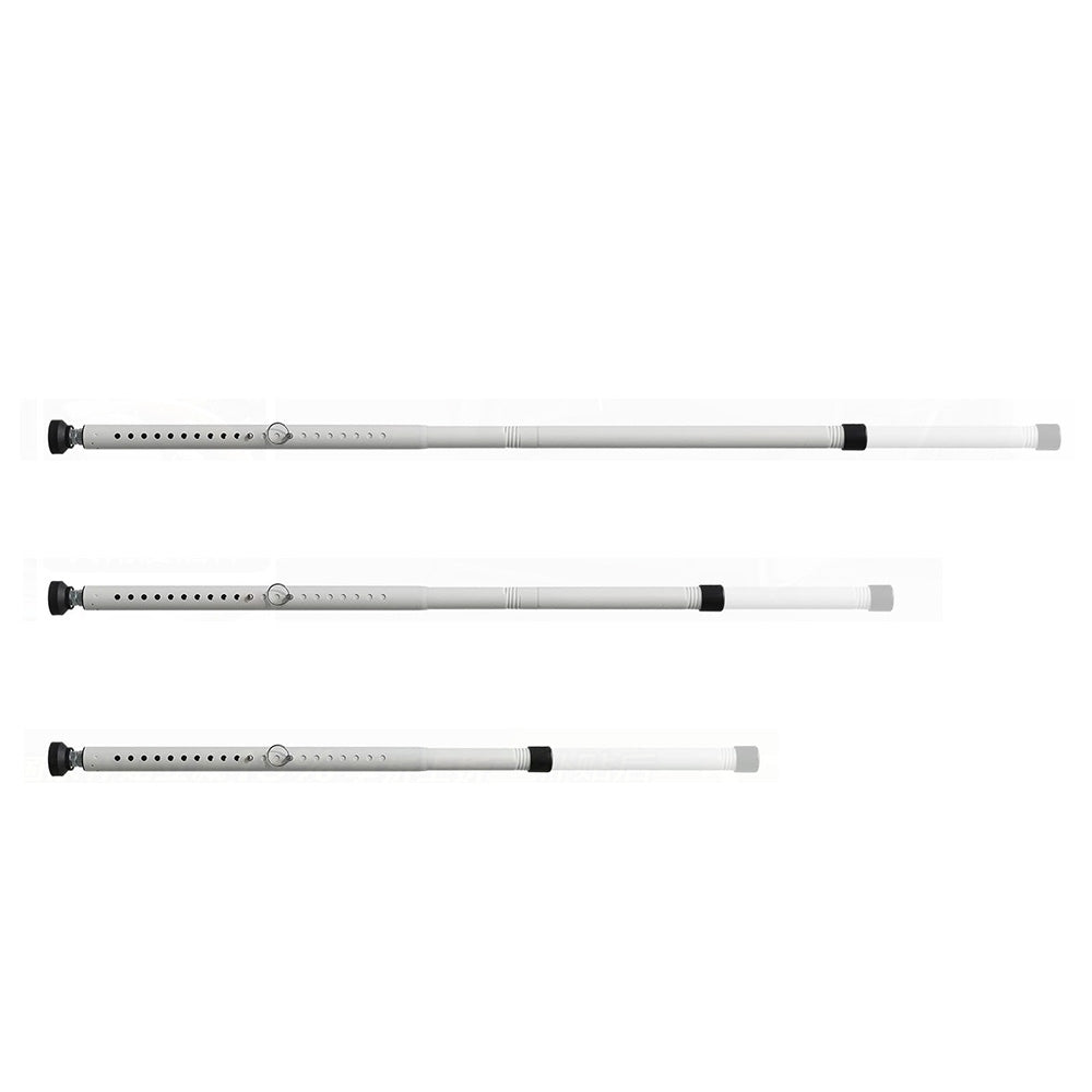 2Pcs Adjustable Sliding Window Door Safety Security Bar for Home Apartment Hotel