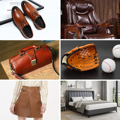 12-Color Leather Repair Kit Dye Restore Pastes for Leather Furniture Car Seats Shoes