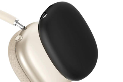 Silicone Case Cover for AirPods Max with Ear Pad Case Cover and Ear Cups Cover-Black