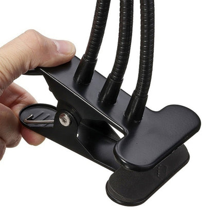 USB Powered 4-Head LED Grow Light Dimming Clip-on Plant Flower Veg Hydroponic UV Growing Lamp