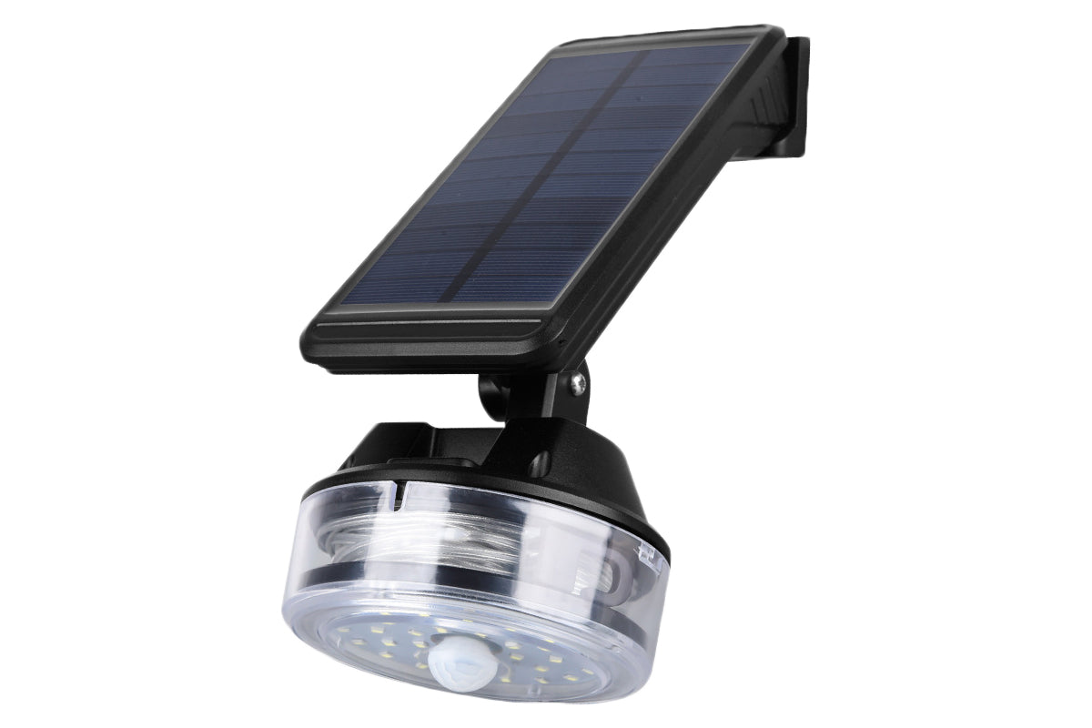 Motion Sensing Solar Wall Light with String Light