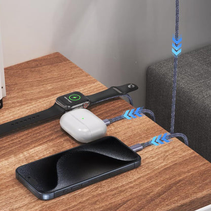 3 in 2 Watch Wireless Charger-Grey