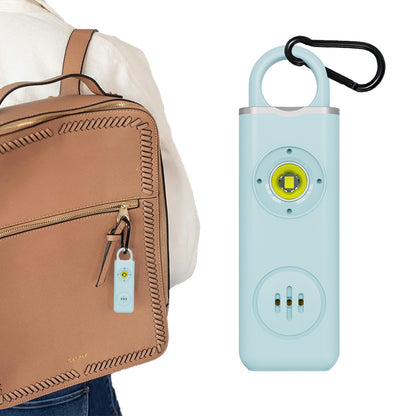 Personal Alarm for Self Defense Keychain - Blue