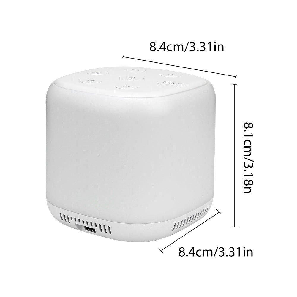 Portable White Noise Sound Machine for Baby Kids Adults Rechargeable Lullaby Machine with Night Light Sleeping Aid
