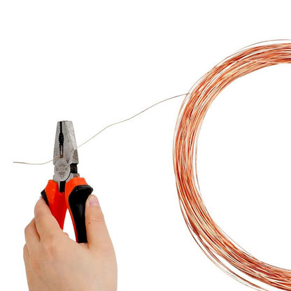1mm Solid Bare Copper Wire 10m for Jewelry Crafts and Bonsai DIY