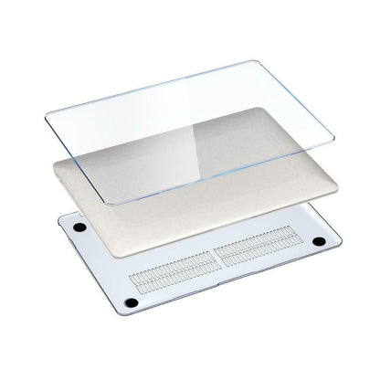 For MacBook Pro 14 Clear Protective Case Set Laptop Plastic Hard Shell and Keyboard Cover