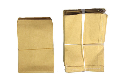 100 Piece Small Kraft Paper Coin and Seed Envelopes