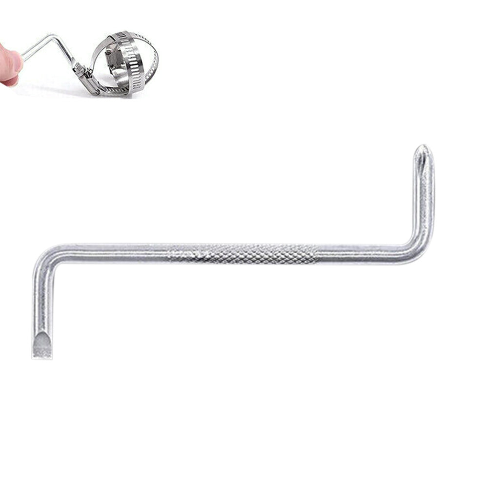 91PCS Stainless Steel Hose Clamps Clips Adjustable Range Worm Gear Pipe Clamp Kit