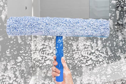 3.1m Extendable Window Squeegee Cleaner Kit with Long Handle for Glass Shower Car and RV